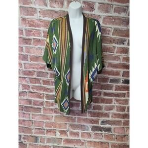 Vintage Women's POETRY Short Sleeve Open Cardigan Sweater One size‎